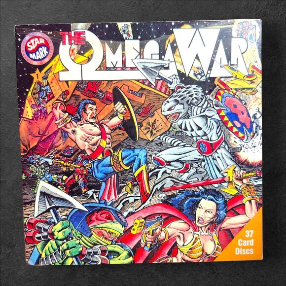 Sealed 1994 Starmark Comic POG Disc Lot 6 Complete Sets 37 Milk Caps Each RARE - Picture 5 of 15